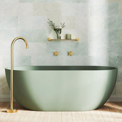 Jada Concrete Bath, Sage