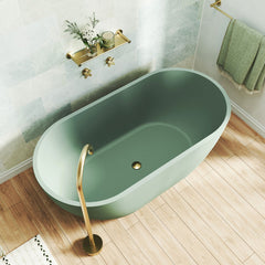 Jada Concrete Bath, Sage