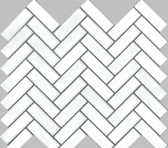 MT06T-MW-HRB HERRINGBONE SATIN WHITE 23X73