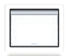 Tastic Luminate Heat Module - Bathroom Ceiling Heater - White And Silver