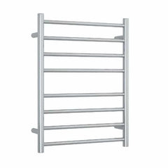 HOTRAIL STRAIGHT ROUND LADDER HEATED TOWEL RAIL W530xH700xD122mm