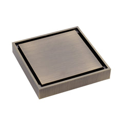 SMART Square Tile Insert 2-in-1 Floor Waste, 100x100mm With 80mm Outlet in Multiple Color