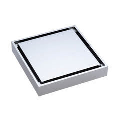 SMART Square Tile Insert 2-in-1 Floor Waste, 100x100mm With 80mm Outlet in Multiple Color