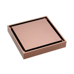 SMART Square Tile Insert 2-in-1 Floor Waste, 100x100mm With 80mm Outlet in Multiple Color