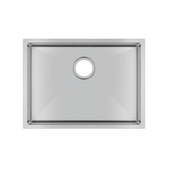 Pollo 600x450x230mm 1.2mm Handmade Top/Undermount Single Bowl Kitchen Sink Stainless Steel 304