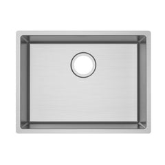 Pollo 586x450x230mm 1.2mm Handmade Top/Undermount Single Bowl Kitchen Sink Stainless Steel