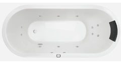 UNO Inset Bath or Spa Bath With Sizes 1530/1700 mm And 10/12//16 Flush Jets