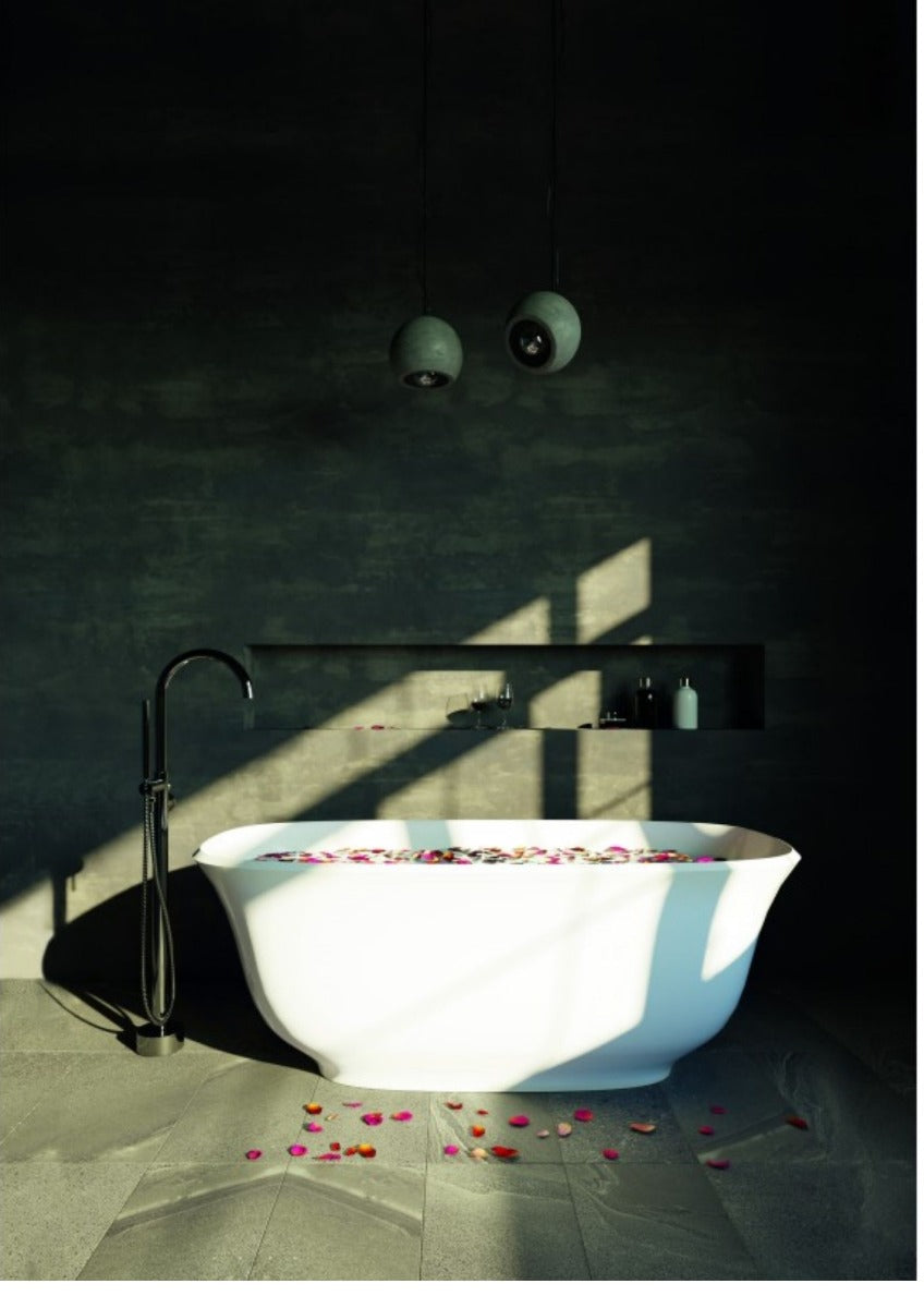 BADEN Gloss White Freestanding Bathtub 1700mm And 1500mm
