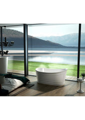 RITZ Freestanding Bathtub 1676mm Matte White from display