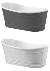 RITZ Freestanding Bathtub 1676mm Matte White from display