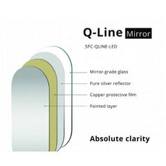 Q-LINE LED MIRROR