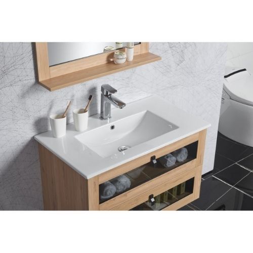 MANHATTAN White Oak Wall Hung Vanity 600mm And 800mm