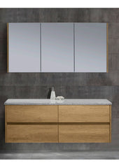 NUTRO Wall Hung Vanity In1200 With Ceramic Top or Stone Top