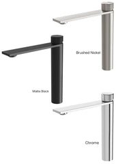 Phoenix AXIA Vessel Mixer In Chrome - Matte Black - Brushed Nickel