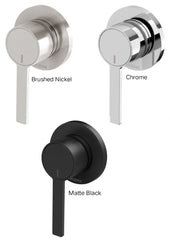Phoenix LEXI MKII Shower / Wall Mixer In Chrome - Matte Black - Brushed Nickel