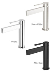 Phoenix LEXI MKII Basin Mixer In Chrome - Matte Black - Brushed Nickel
