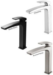 Phoenix RUSH Vessel Mixer In Chrome - Matte Black - Brushed Nickel