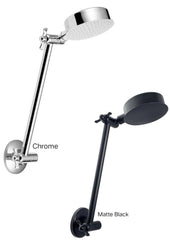 SHR Arm & Rose, A/D C/P 224mm In Chrome Or Matte Black