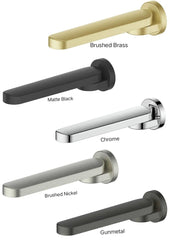 ASTRO II Swivel Bath Spout In Chrome - Matte Black - Brushed Brass - Brushed Nickel - Gunmetal