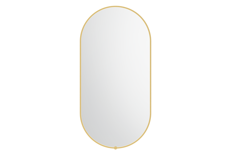 Sera Pill Matte Black, Matte White,  Brushed Gold