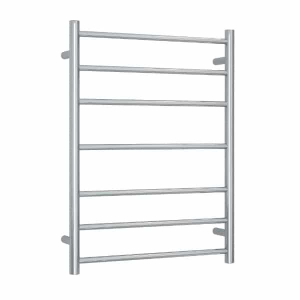 HOTRAIL STRAIGHT ROUND BUDGET LADDER HEATED TOWEL RAIL W600xH800xD122mm
