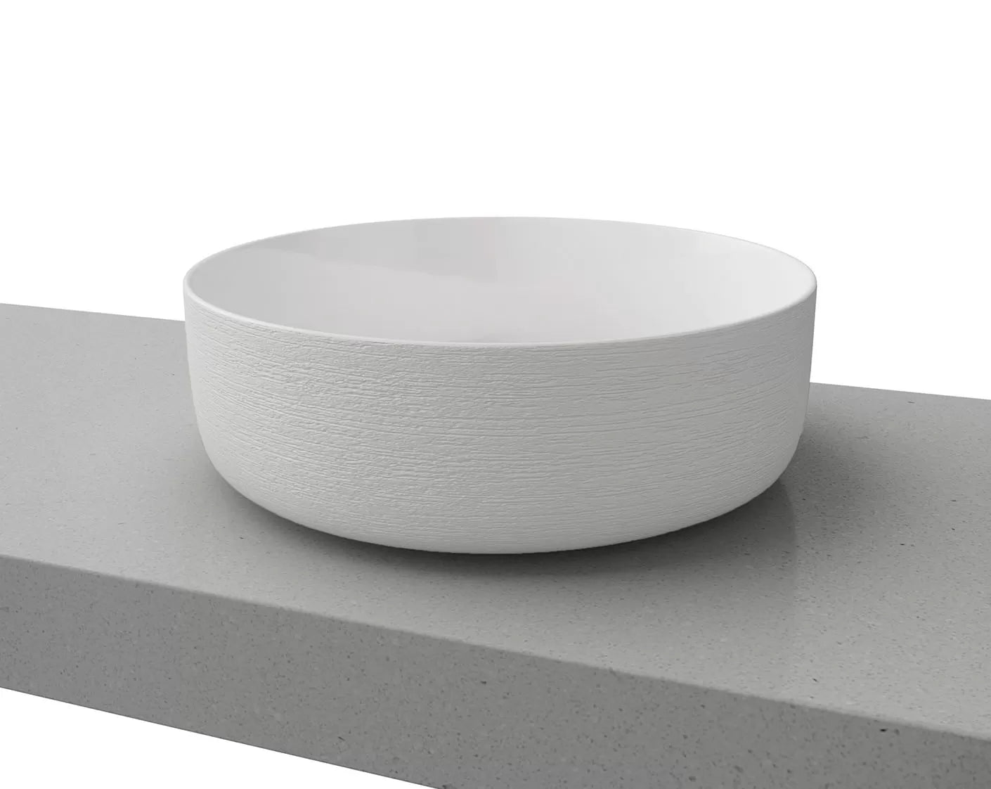 LLURE RAKED White Gloss, White Matt
