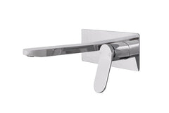 Liberty Wall Basin Set Chrome, Matte Black & Chrome, Matte Black
