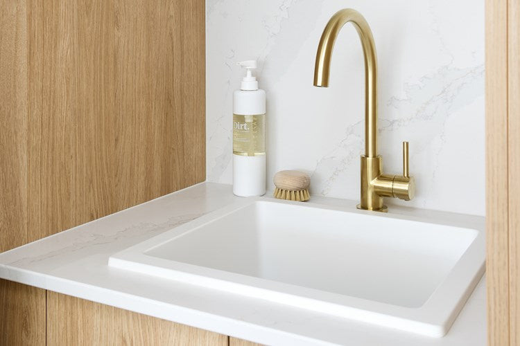 Bellevue Small Rectangular Sink Matte Black, Matte White