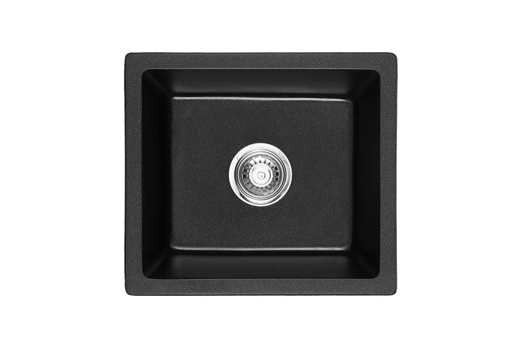 Bellevue Small Rectangular Sink Matte Black, Matte White