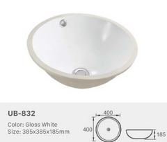 Round Above Under Counter Basins