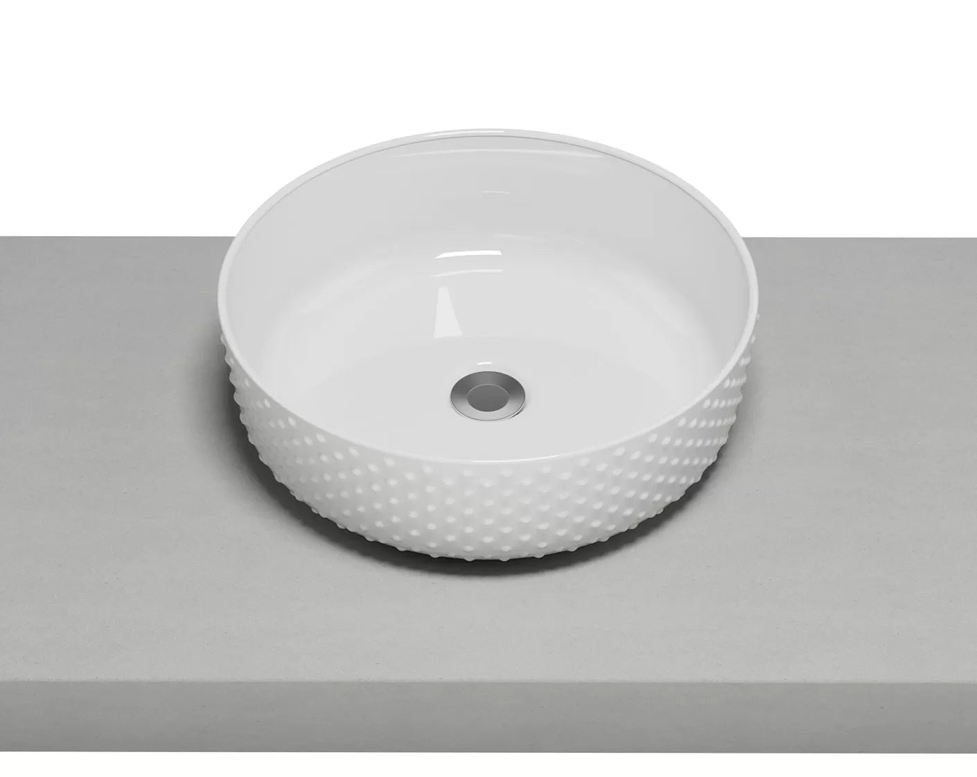 LURE Basin with White gloss And White matt finish