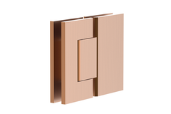 Shower Screen Hinge - Glass to Glass Chrome, Matte White, Matte Black,Brushed Nicke,BrushBrushed Brassed Copper,