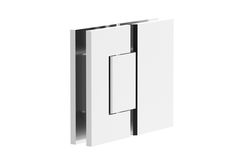 Shower Screen Hinge - Glass to Glass Chrome, Matte White, Matte Black,Brushed Nicke,BrushBrushed Brassed Copper,
