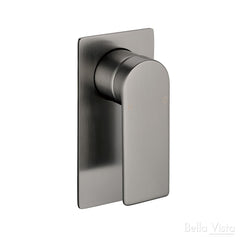 RESTA SHOWER FLICK MIXER IN CHROME, MATTE BLACK, BRUSHED NICKEL, GUNMETAL & BRUSHED GOLD