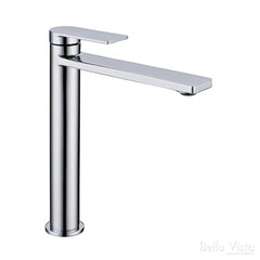 RESTA TALL BASIN MIXER IN CHROME, MATTE BLACK, BRUSHED NICKEL, GUNMETAL & BRUSHED GOLD
