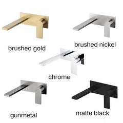 RESTA MIXER AND SPOUT IN CHROME, MATTE BLACK, BRUSHED NICKEL, GUNMETAL & BRUSHED GOLD