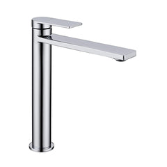 RESTA TALL BASIN MIXER IN CHROME, MATTE BLACK, BRUSHED NICKEL, GUNMETAL & BRUSHED GOLD
