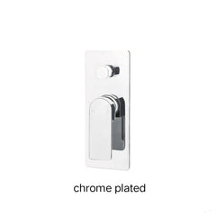 LORES Wall Mixer With Diverter In Chrome Plated, Matte Black, Brushed nickel & Brushed gold