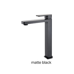LORES High Rise Basin Mixer In Chrome, Matte Black, Brushed Nickel & Brushed Gold