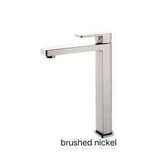 LORES High Rise Basin Mixer In Chrome, Matte Black, Brushed Nickel & Brushed Gold