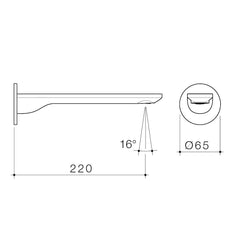 LORES High Rise Basin Mixer In Chrome, Matte Black, Brushed Nickel & Brushed Gold