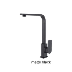 LORES Goose Neck Sink Mixer Chrome, Matte Black, Brushed Nickel & Brushed Gold