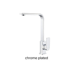 LORES Goose Neck Sink Mixer Chrome, Matte Black, Brushed Nickel & Brushed Gold