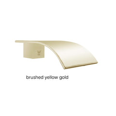 SUPERIA Square Bath Spout In Chrome, Matte Black, Brushed Nickel, Brushed Gold & Gunmetal Grey