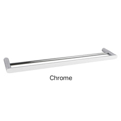 SUPERIA Single Or Double Towel Rail 600mm In Chrome, Matte Black, Matte Black & Chrome, Brushed Nickel, Brushed Gold & Gunmetal Grey
