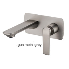 SUPERIA Wall Mixer With Spout Chrome , Matte Black , Matte Black & Chrome , Brushed Gold , Brushed Nickel & Gunmetal