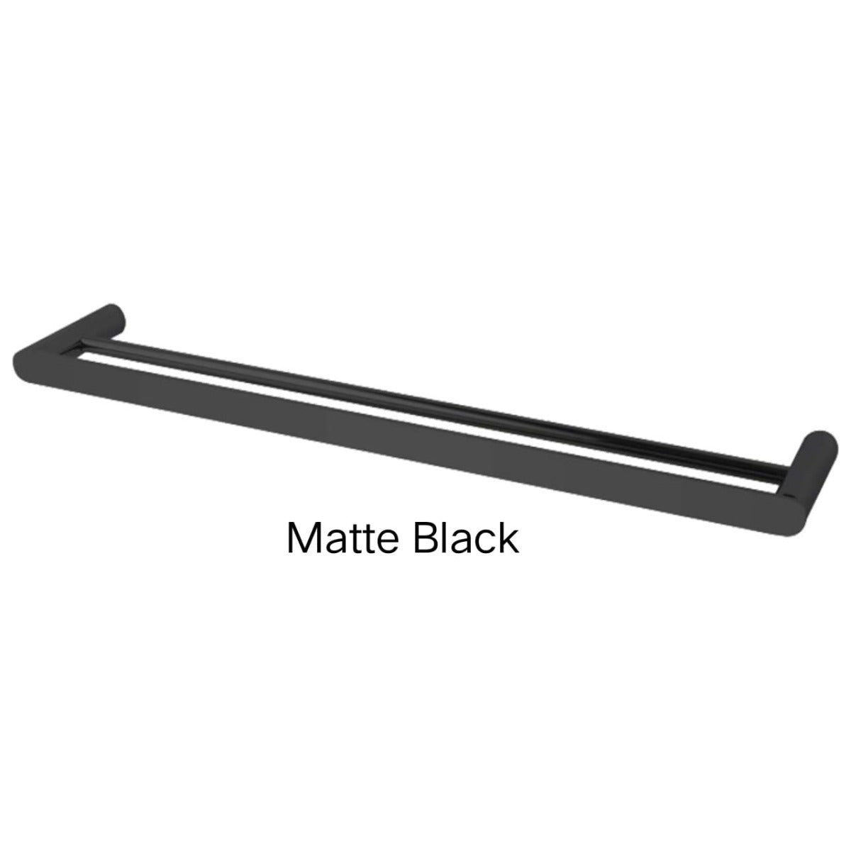 SUPERIA Single Or Double Towel Rail 800mm In Chrome, Matte Black, Matte Black & Chrome, Brushed Gold, Brushed Nickel & Gunmetal Grey