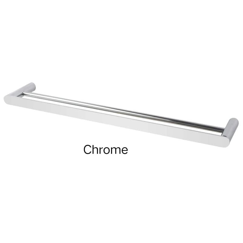 SUPERIA Single Or Double Towel Rail 800mm In Chrome, Matte Black, Matte Black & Chrome, Brushed Gold, Brushed Nickel & Gunmetal Grey