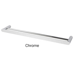 SUPERIA Single Or Double Towel Rail 800mm In Chrome, Matte Black, Matte Black & Chrome, Brushed Gold, Brushed Nickel & Gunmetal Grey