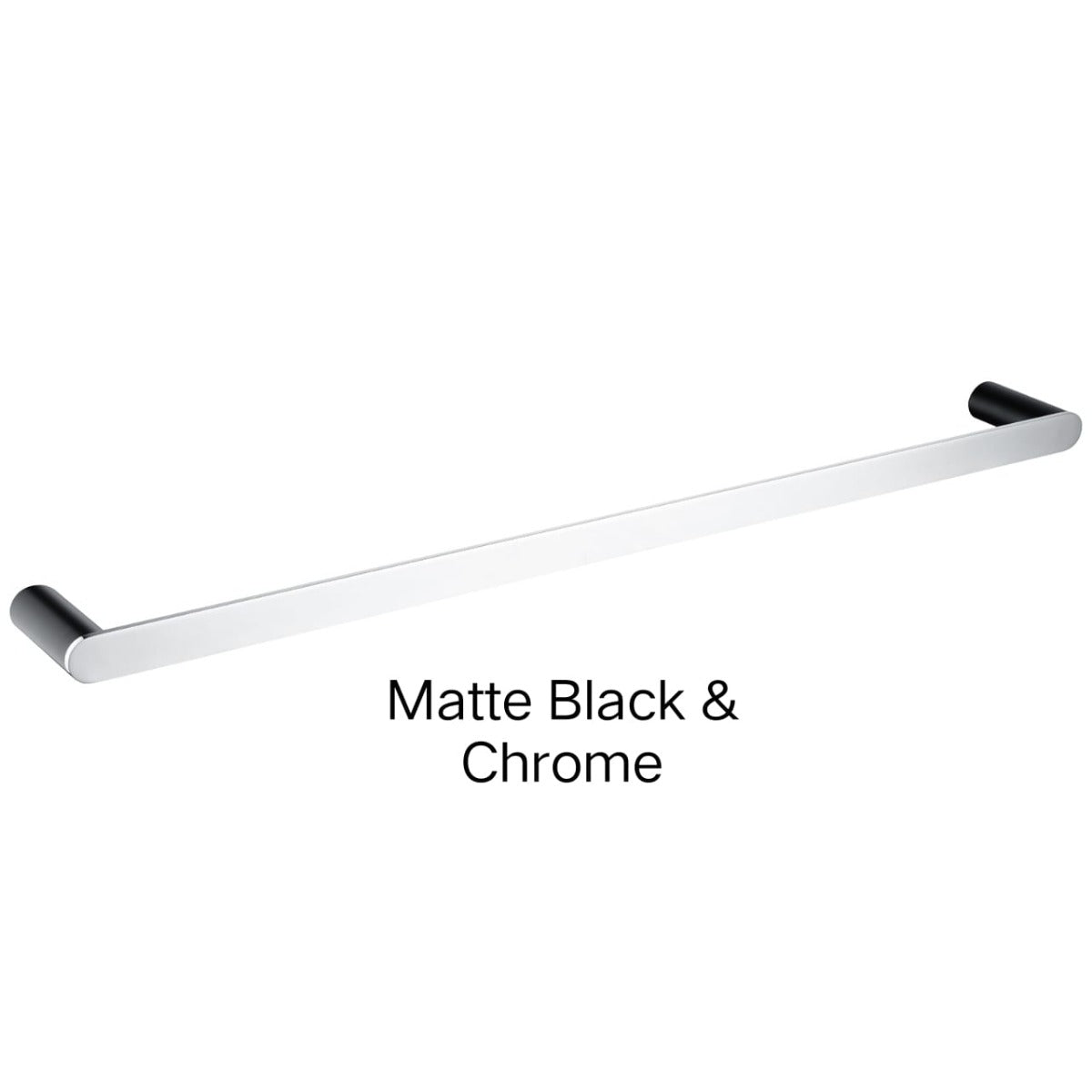 SUPERIA Single Or Double Towel Rail 800mm In Chrome, Matte Black, Matte Black & Chrome, Brushed Gold, Brushed Nickel & Gunmetal Grey